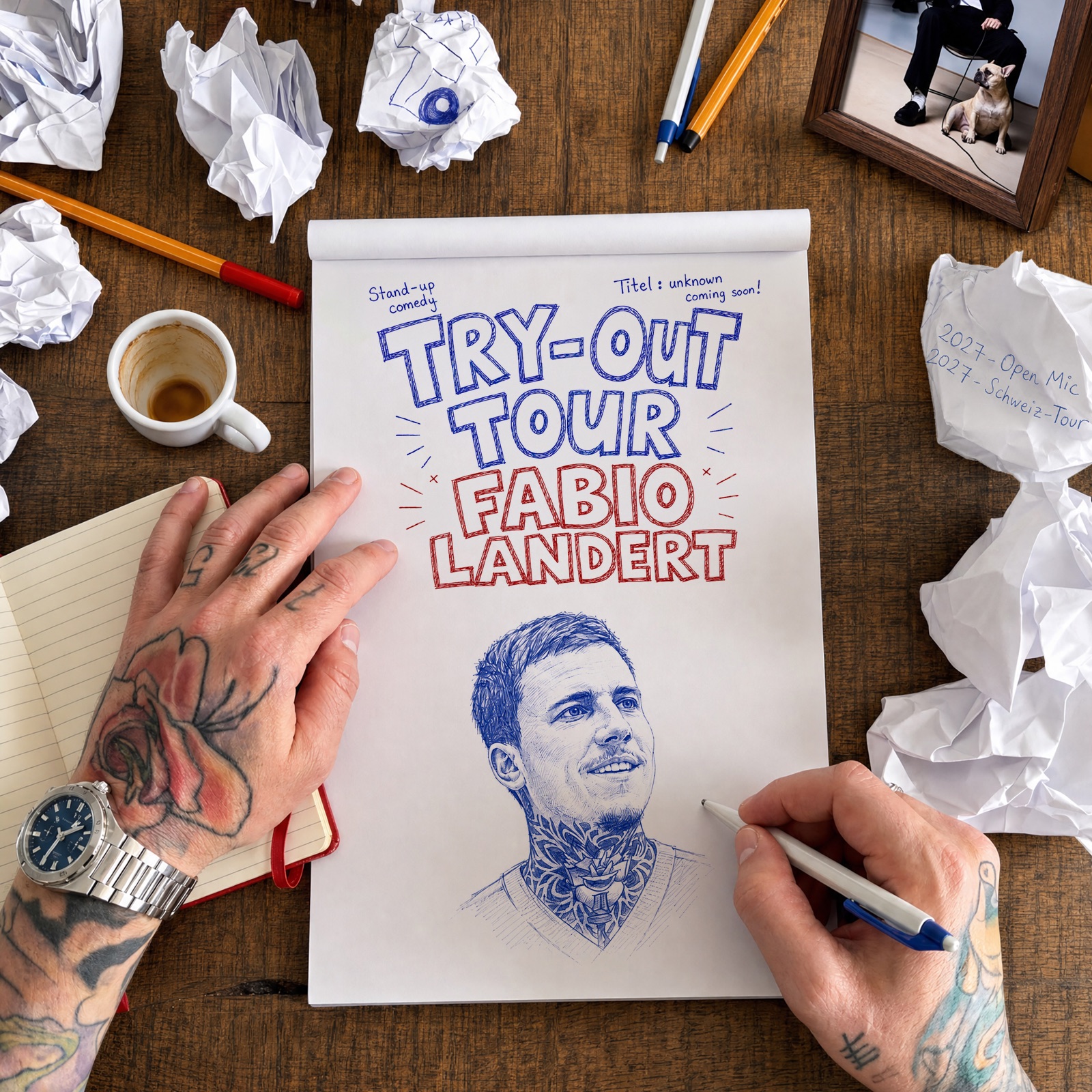Fabio Landert, Tryout